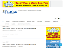 Tablet Screenshot of pelicannewspaper.com